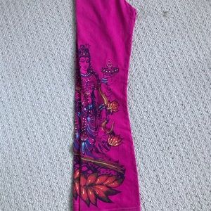 Balidog Yoga Pants Hand Painted